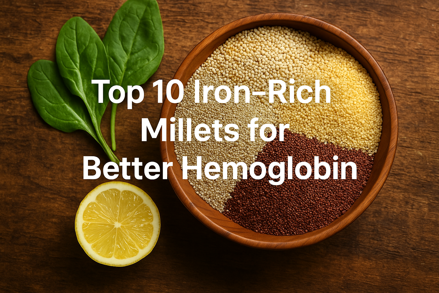 Top 10 Iron-Rich Millets and How to Use Them for Better Hemoglobin