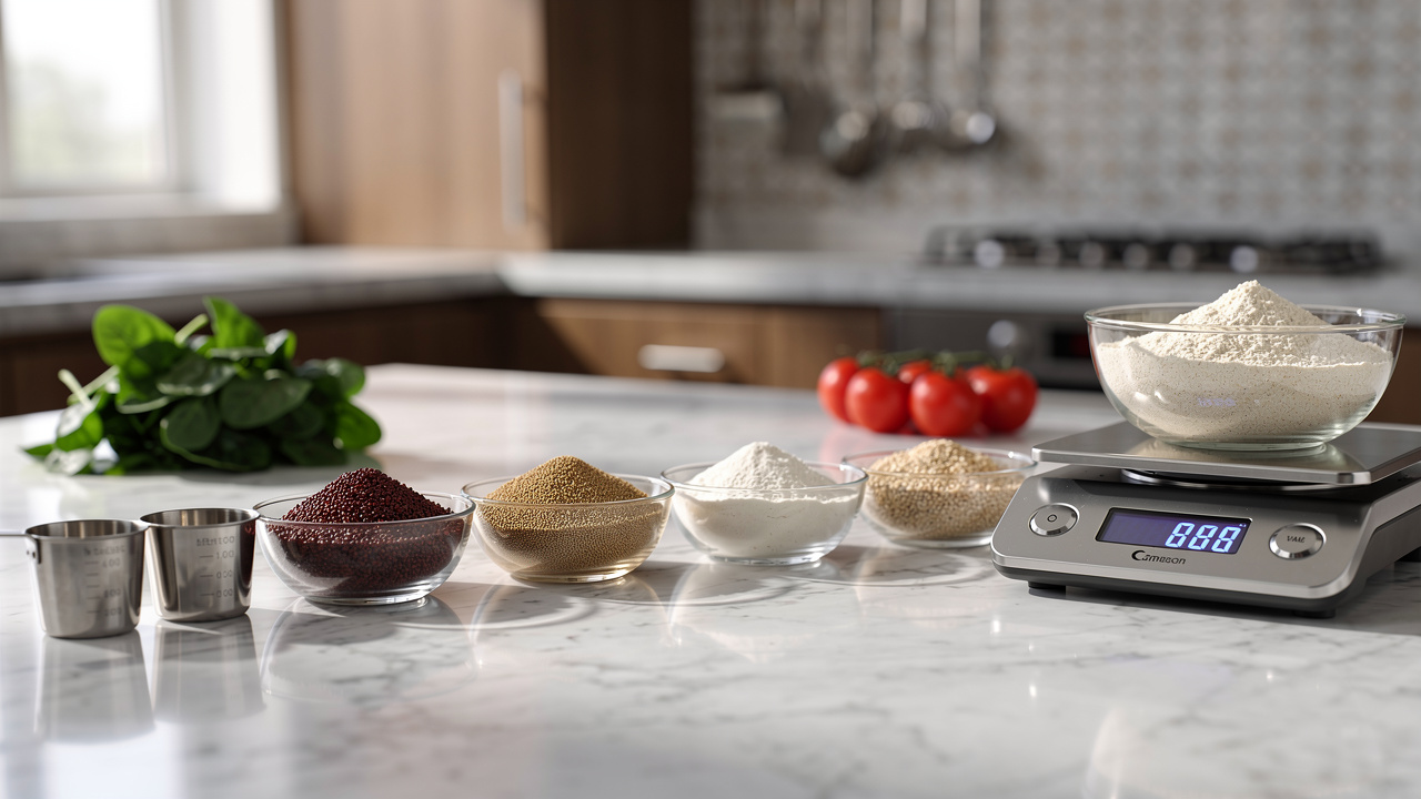 Nutritional comparison of ragi and wheat flours